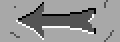 dark arrow pointing left